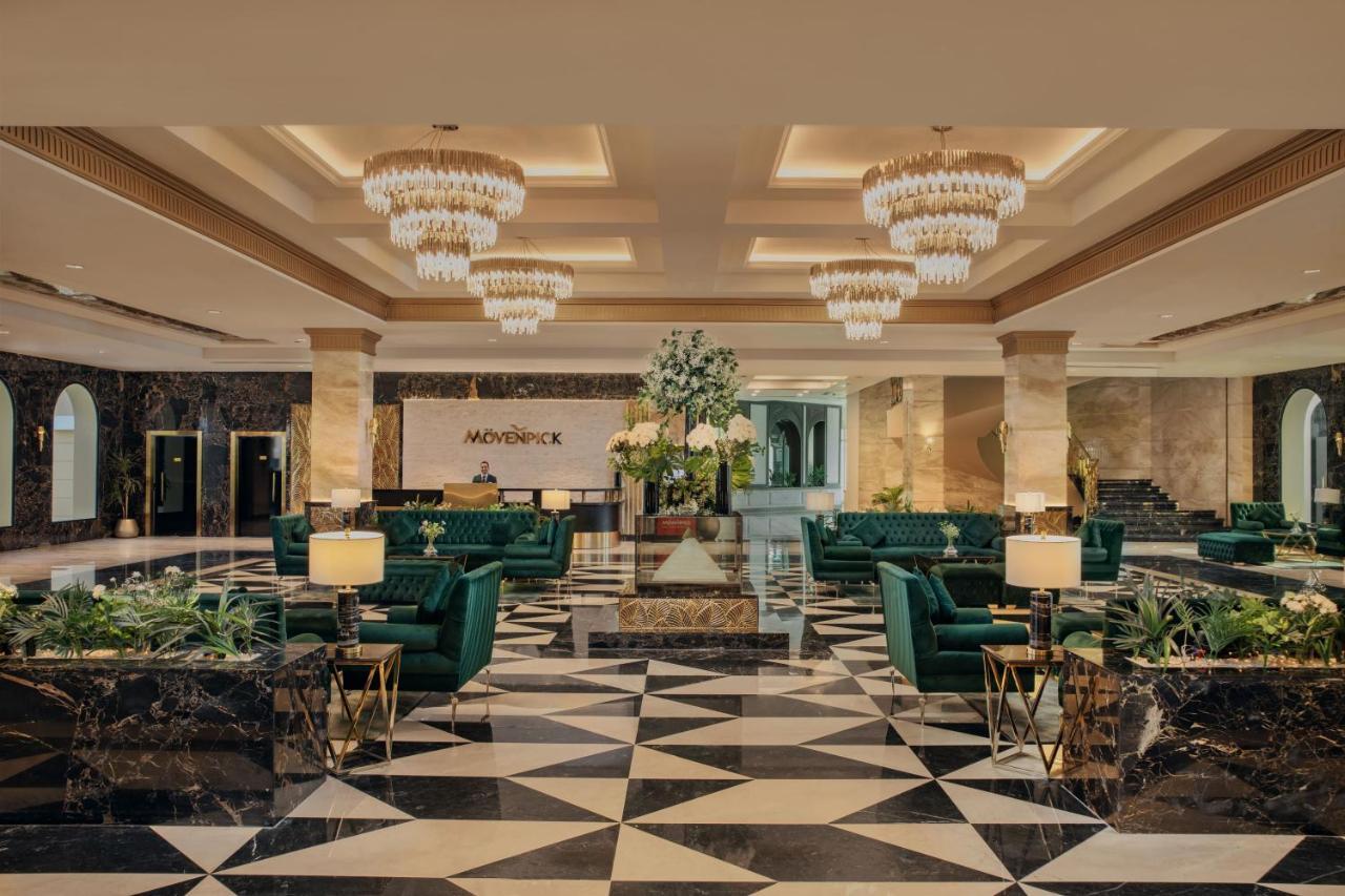 Mövenpick Hotel Cairo - Media City Giza Exteriör bild Lobby